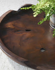 Nature's Edge - Bowl - Dark Brown