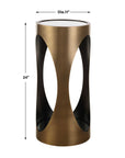 Achilles - Brass Drink Table