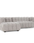 Walter - Sectional With LAF Chaise - Heathered Gray