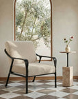 Rowe - Accent Chair - Beige / Black