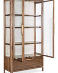 Eleana - Display Cabinet - Medium Wood