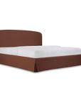 Joan - King Storage Bed - Rust