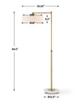Branch Out - Brass Floor Lamp