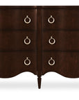 Bella Donna - Six-Drawer Dresser - Dark Brown