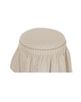 Heidi - Storage Ottoman Stripe - Beige