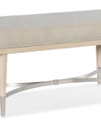 Nouveau Chic - Upholstered Bench - Light Brown