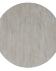 Melange - Guilded Accent Table - Pearl Silver