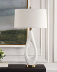 Promenade - White Table Lamp