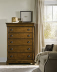 Archivist - 6-Drawer Chest - Dark Brown