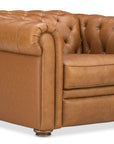 MS - Glover Power Recliner With Power Headrest - Brown