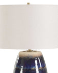 Orleans - Glaze Table Lamp - Blue