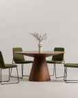 Otago - Round Dining Table - Natural Walnut