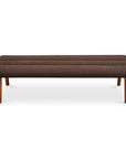 Arlo - Bench Performance Fabric - Dark Brown