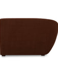 Amelia - Left Arm Facing Chaise - Chestnut