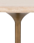 Malani - Travertine Gathering Table
