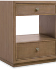 Sonnet - Two-Drawer Nightstand - Dark Gray