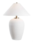 Merriton - Matt White Table Lamp - White