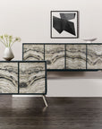 Melange - Rockee 4-Door Credenza