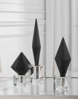Alize - Sculptures (Set of 3) - Black
