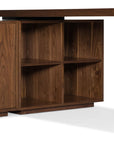 Elon - Bunching Short Bookcase - Dark Brown