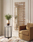 Golden Intersection - Mirrored Wall Decor - Brass