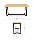 Bent - Counter Table - Oak / Natural
