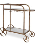 Carrinho - Antique Bar Cart - Brass