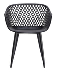 Piazza - Outdoor Chair (Set of 2) - Black