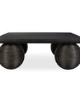 Kasson - Sphere Leg Coffee Table - Black