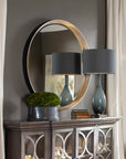 Serenza - Round Mirror - Silver