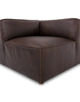 Form - Corner Chair - Espresso Brown