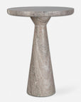 Stour - Marble Accent Table - Gray