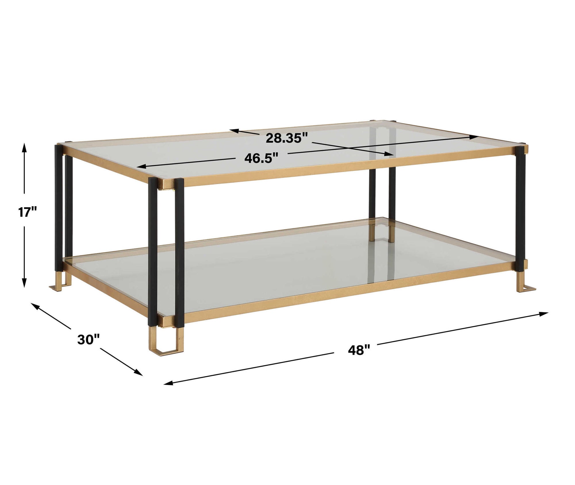Kentmore - Glass Coffee Table