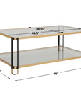 Kentmore - Glass Coffee Table