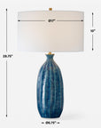 Bixby - Blue Table Lamp