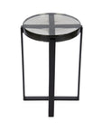Gallie - Round Accent Table - Black