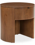 Theo - One Drawer Nightstand - Brown