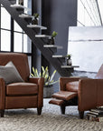 RC - Shasta Recliner - Medium Brown