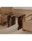 Rosa - Accent Table - Rosso Levanto Marble