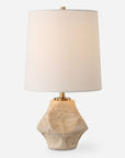 Indent - Travertine Accent Lamp