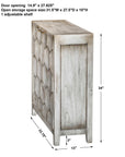 Catori - Console Cabinet - Smoked Ivory