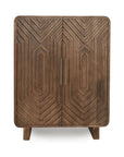 Holmes - Bar Cabinet - Artisan Brown