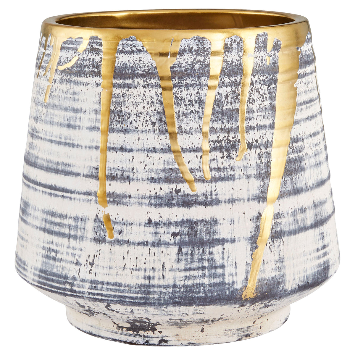 Athenian Planter | Beige | Black