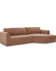 Madrid - Right Sectional - Heritage Pink