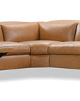 MS - Jericho Five-Piece Power Reclining Sectional - Light Brown