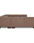 June - U Shaped Modular Sectional - Dark Brown