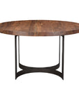 Bent - Round Dining Table - Natural Stain