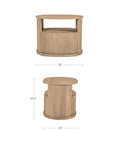 Tommy - Nightstand - Natural