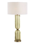 Mirah - Glass Table Lamp - Olive Green