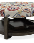 Harlow - Round Tufted Ottoman